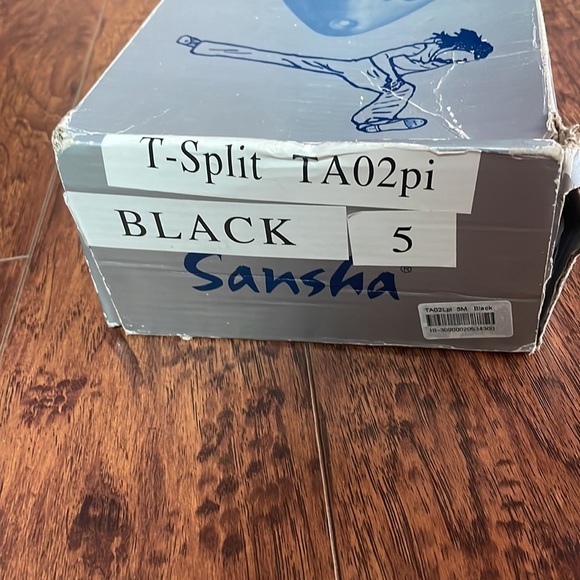 Sansha T-Split TA02pi, Black lace up Tap Shoe - size 5M - Unisex Dance Shoe - Picture 12 of 15
